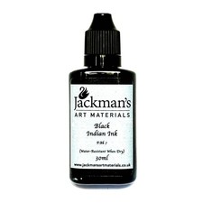 Black Indian Ink (Water