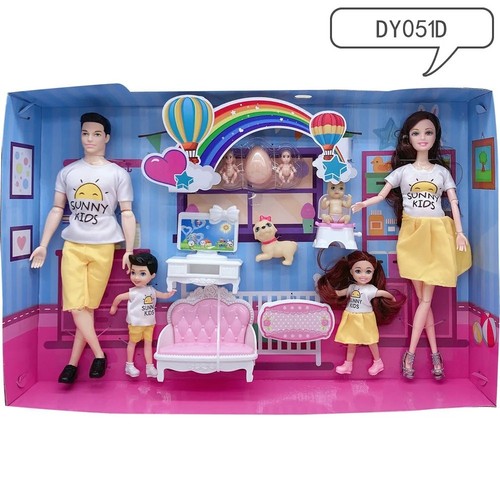 Barbie style happy family - barbie,