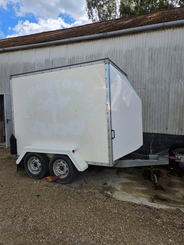 Blue line box trailer - blue,
