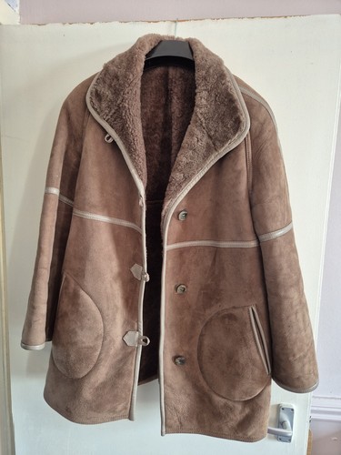 Sheepskin full length coat - full,