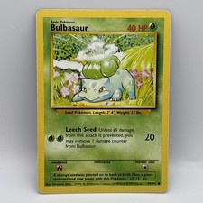 Bulbasaur 44/102 Base Set