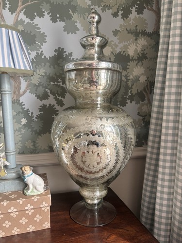 Vintage mercury glass - mercury,
