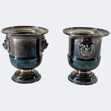 Vintage Silver Plated Lion