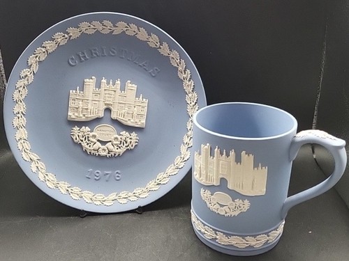 Vintage wedgwood blue jasper - vintage,