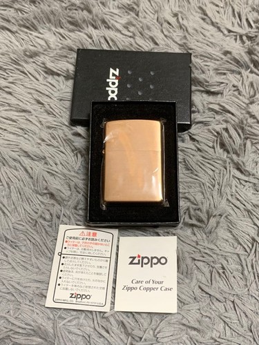 Zippo solid copper - solid, 2006