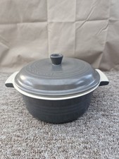 Le Creuset Stoneware Petite Round Casserole Dish With Lid Grey