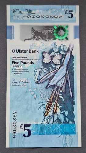 Ulster bank pounds - -, 2018