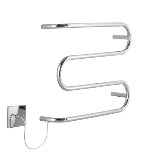 Dry electric heated towel rail - heated,