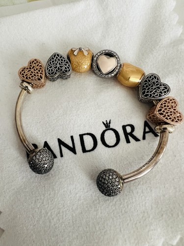 Authentic pandora charms - authentic, 7-charms