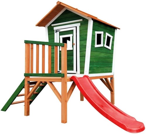 Wooden kids playhouse - wooden,