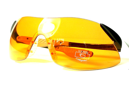 Target shooting safety glasses - target,