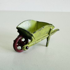 Vintage Garden Farm J Hill & Co Johillco Green Wheelbarrow Barrow Model