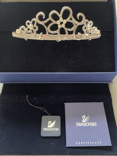 Swarovski tiara genuine with - swarovski,