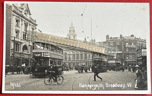 Hammersmith broadway trams - broadway, &