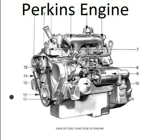 Perkins tractor 108 - perkins,