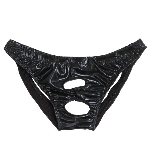 Sexy mens wet look leather - sexy,