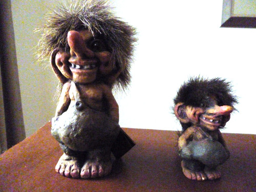 Two trolls from nyform - trolls,