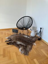 Exclusive Reindeer Skin B Grade 118 x 114 cm Giant Hide Scandinavian Rug #1266