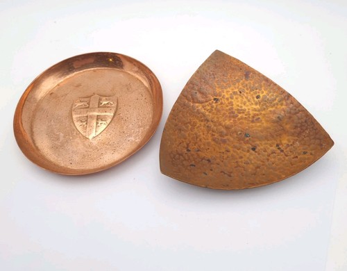 Arts crafts copper pin dish - arts,