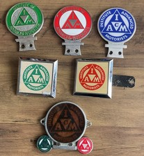 Fab Collection Institute of Advanced Motorists Vintage Metal Car Grill  Badges