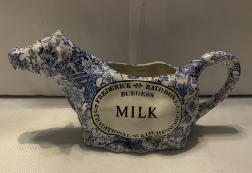 Burleigh calico blue white - calico, &