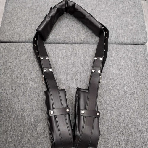 Open leg spreader pad strap - leg,