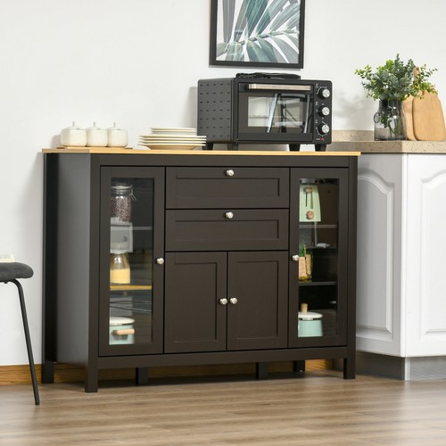 Sideboard with oak - oak, 4