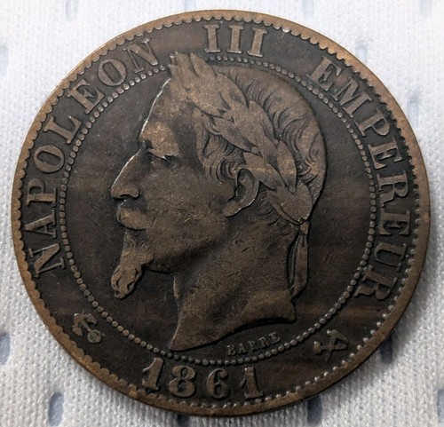 France 1864 centimes - france,