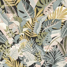 Black Floral Tropical