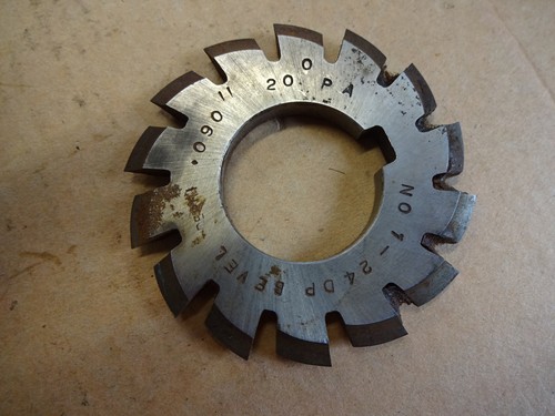 Gear cutter 24dp - bevel, 20