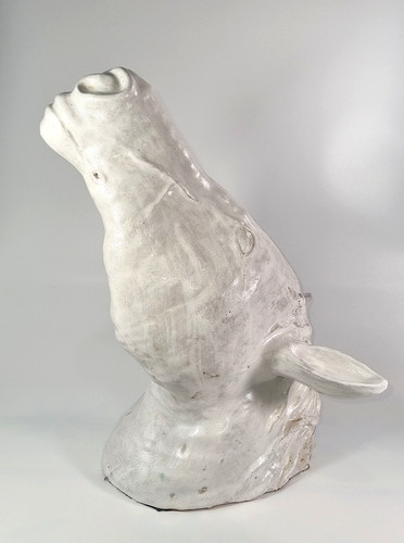 Vintage white stallion - white,