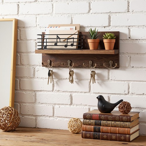 Key holder with double - key,