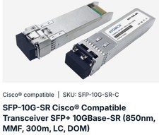Cisco SFP-10G-SR Gigabit