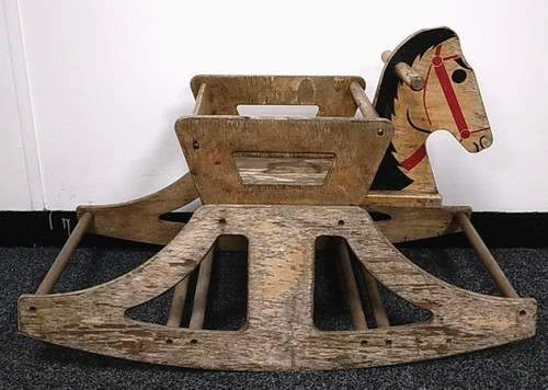 Vintage children plywood - children,