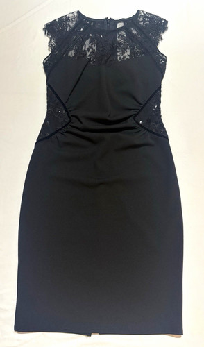Lipsy london black lace - lace, yoke