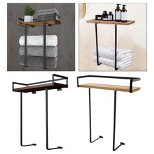Towel Holder Bath Towel Rack Salon Towel Storage Organizer