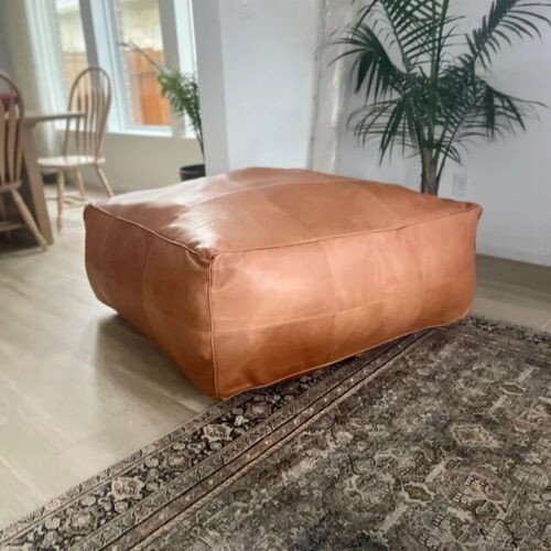 Vintage moroccan leather - vintage,