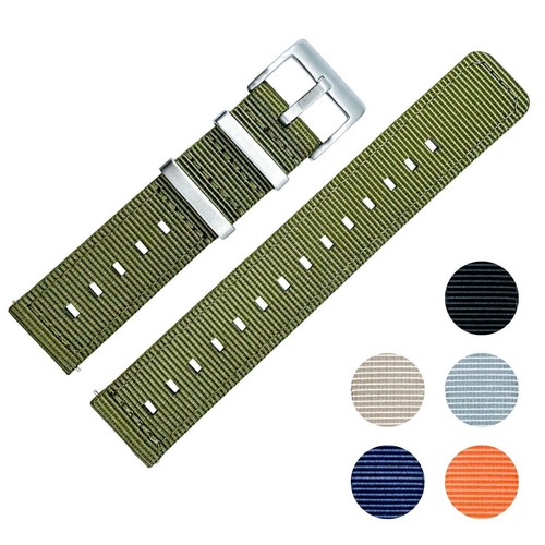 Watch strap woven nylon - watch,
