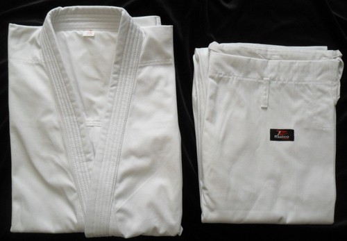 Karate uniform white 14oz - karate,