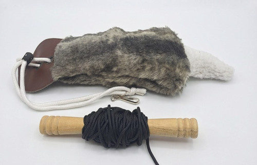 Falconry rabbit lure with - falconry,