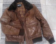 Original Vintage Schott NY USA High Quality  Leather Jacket Size XL