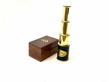 8'' Brass Marine Time Nautical