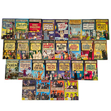 Horrible Histories 23 Paperbook Book Set + Series 1-4 DVD (Region 4) VGC