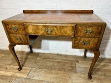 Antique Burr Walnut Desk - 
