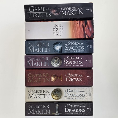 Game thrones book set - thrones,