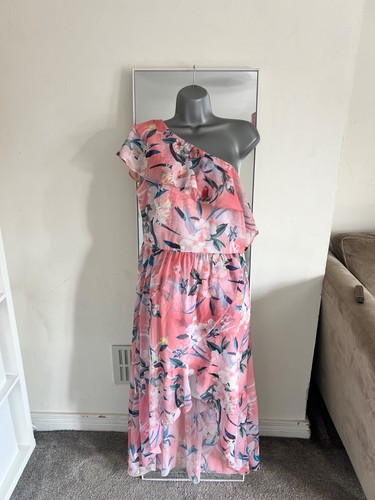 Lipsy dress size coral - size, 14