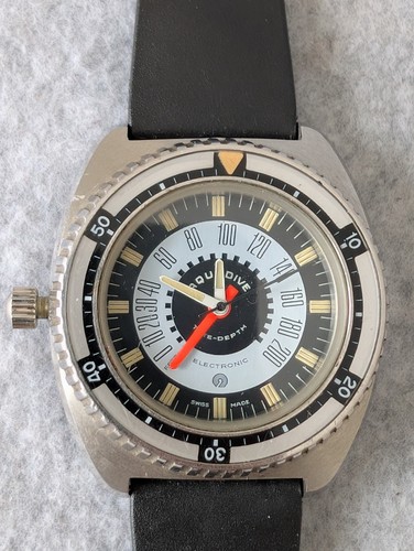 Vintage aquadive time depth - vintage, time-depth