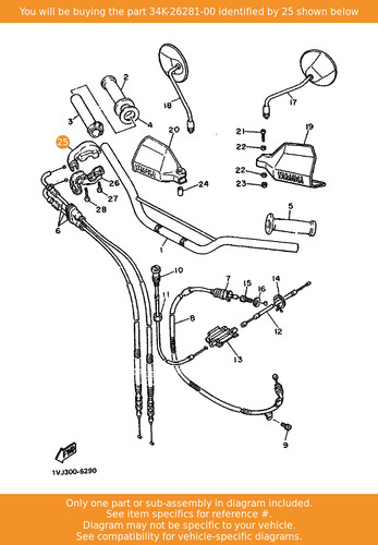 Yamaha cap grip upper - yamaha,