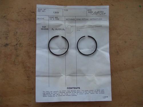 Hepolite villiers type piston - hepolite,
