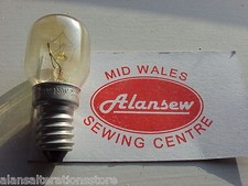 Brother Domestic Sewing Machine 230v 15w  Screw in Clear Bulb 